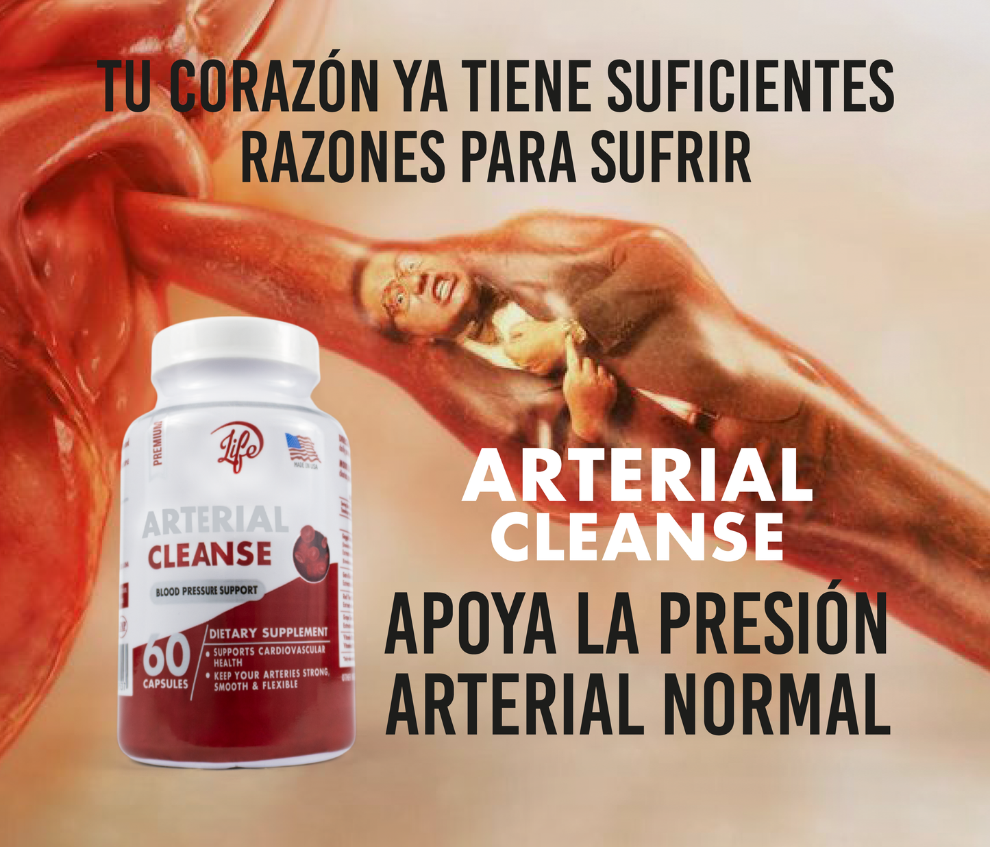 Arterial Cleanse – Limpia tus arterias, mejora tu circulación y protege tu corazón