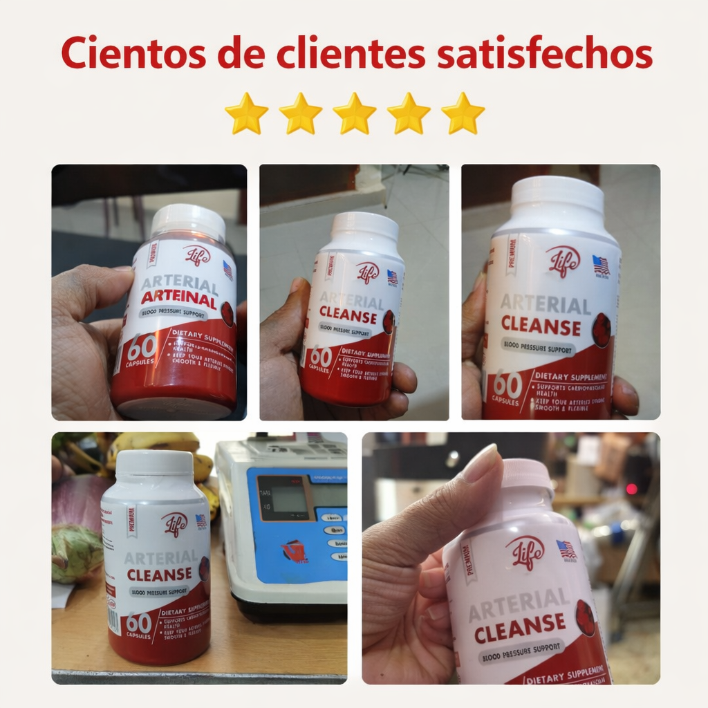 Arterial Cleanse – Fórmula Natural con Ajo y Espino Blanco 2| Complemento Alimenticio | Envío Gratis RD – NatBien