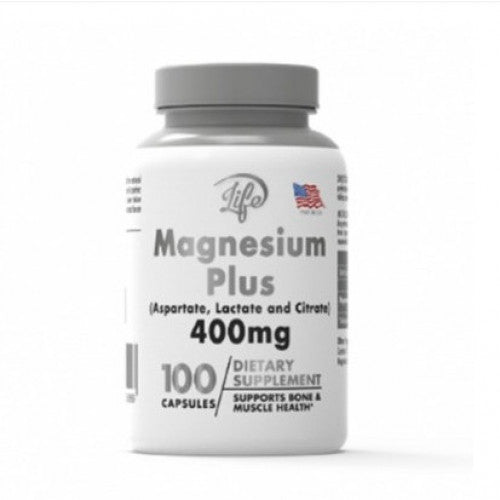 Magnesium Plus Glicinato: Sueño Profundo y Relajación Total – 400mg de Pura Energía
