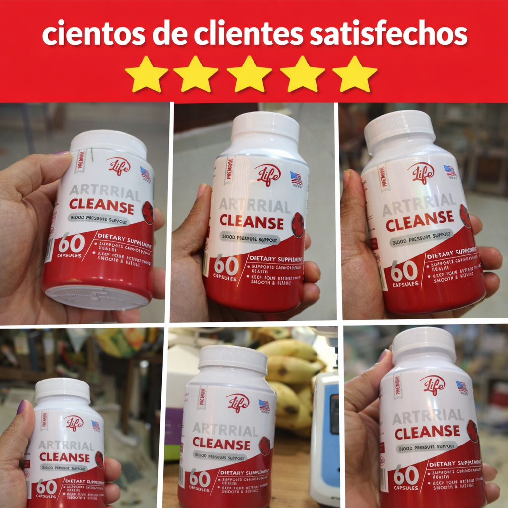 Arterial Cleanse – Fórmula Natural con Ajo y Espino Blanco 2| Complemento Alimenticio | Envío Gratis RD – NatBien