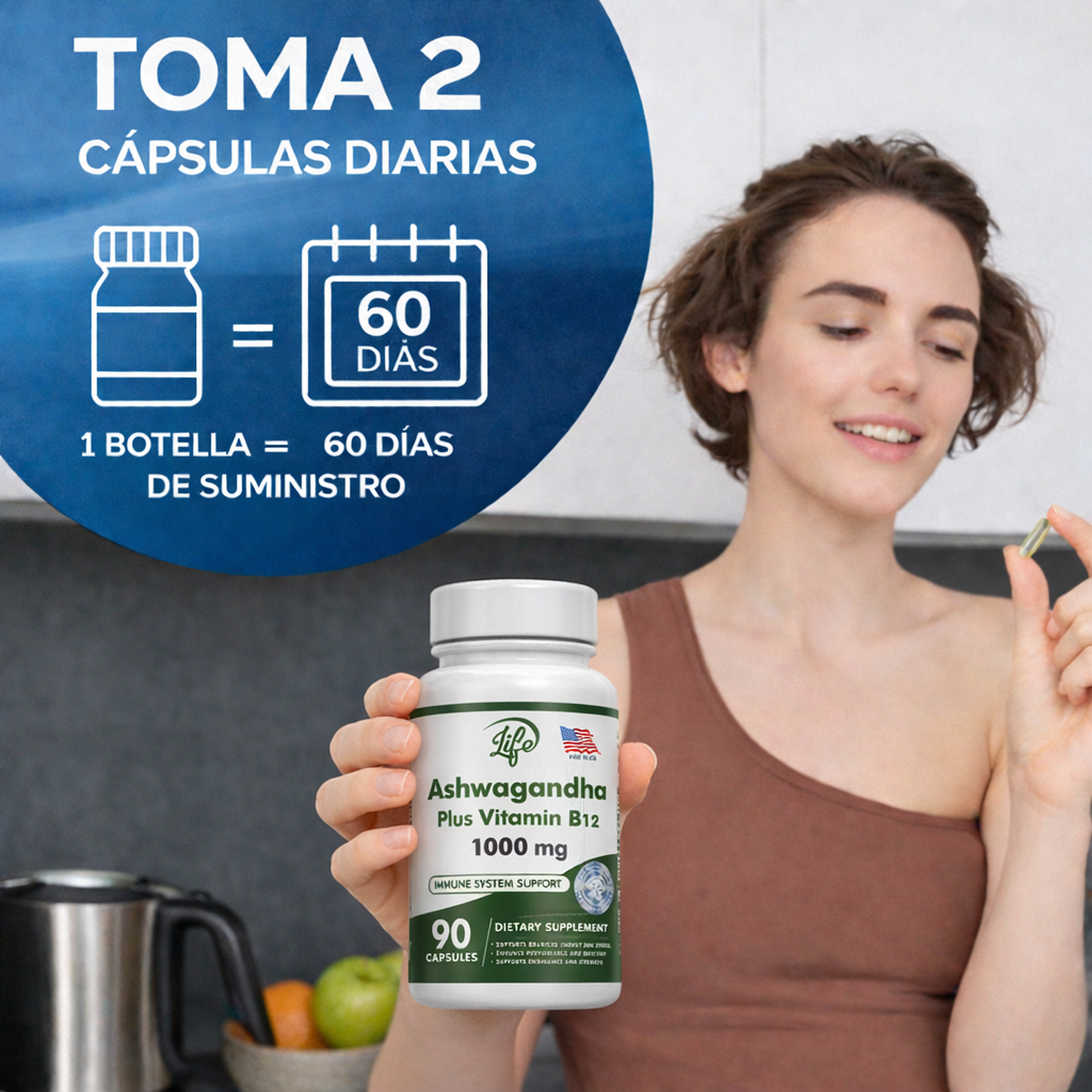 ASHAWAGANDA| Suplemento Natural | Envío Gratis RD – NatBien