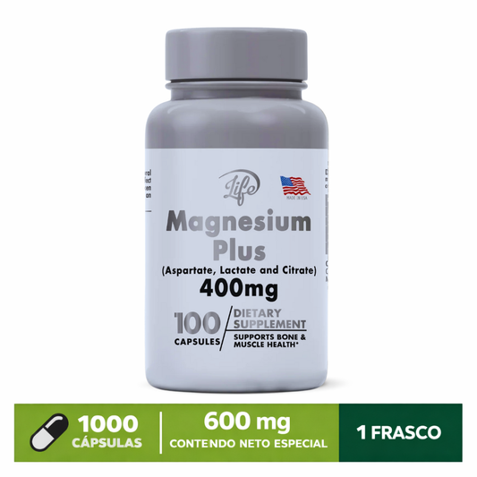 Magnesium Plus Glicinato | Suplemento Natural | Envío Gratis RD – NatBien