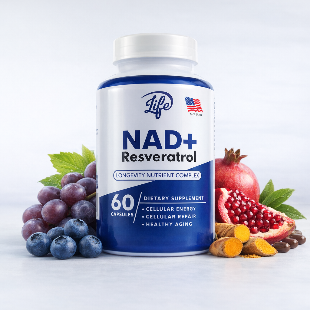 NAD+ con Resveratrol EF| Suplemento Natural | Envío Gratis RD – NatBien