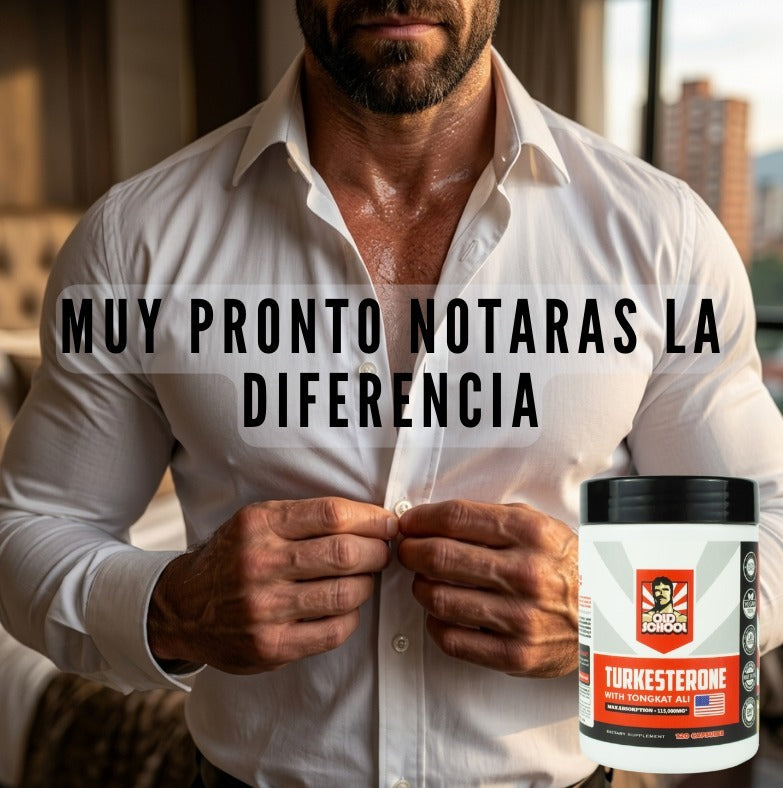 Turkesterone vitalidad masculina NatBien